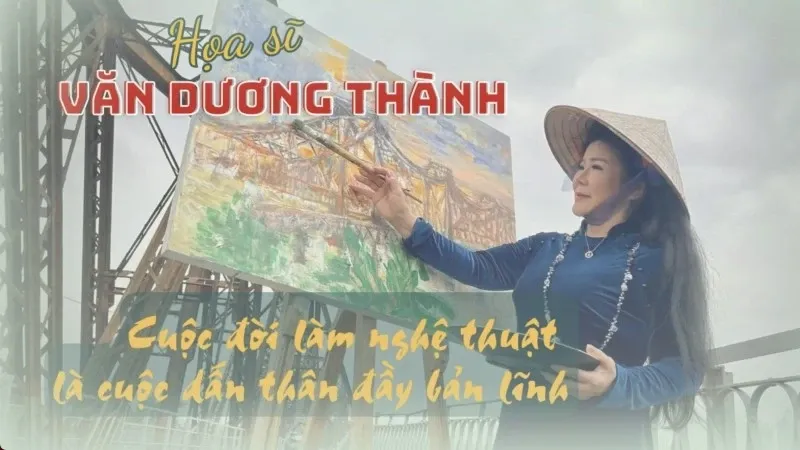 Họa sĩ dùng màu sắc để vẽ tranh, thể hiện cảm xúc và ngôn ngữ nghệ thuật qua từng nét cọ.